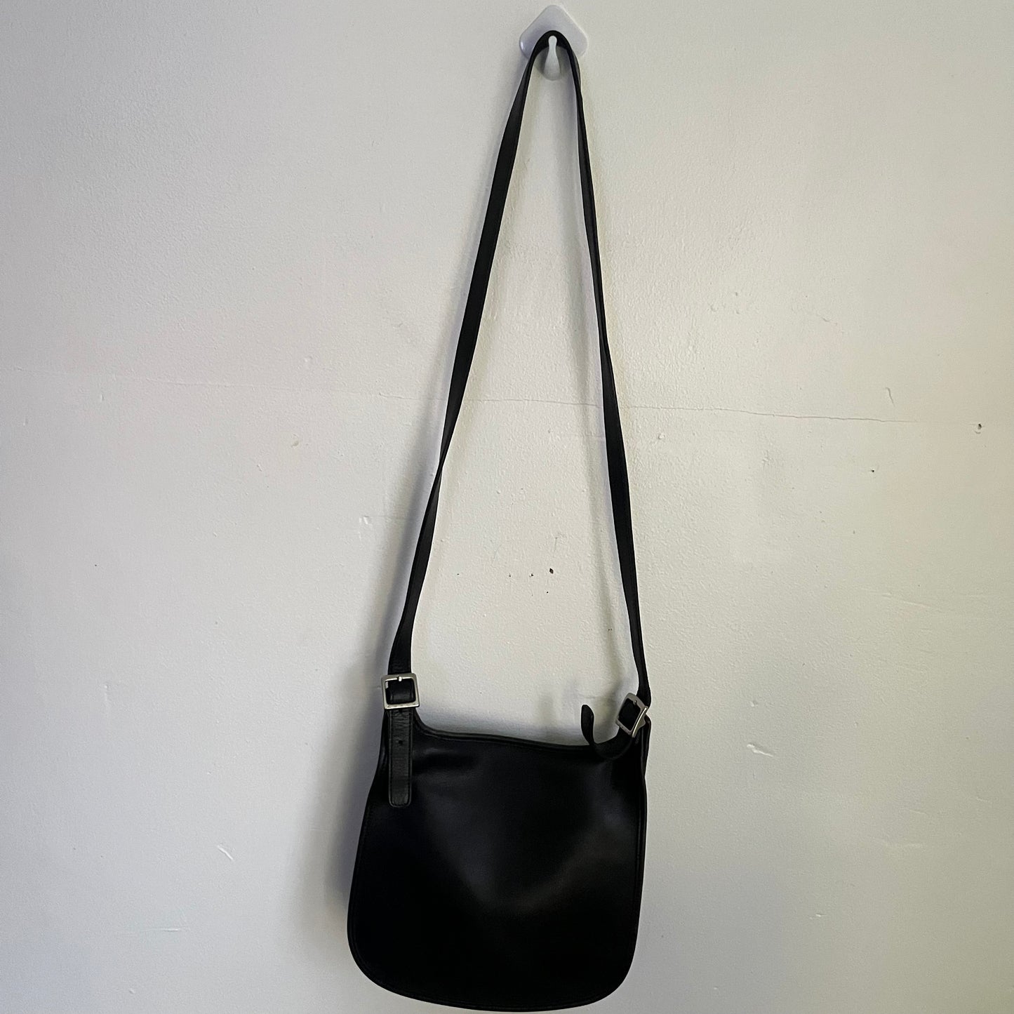 Classic Vintage Coach Black Shoulder Bag