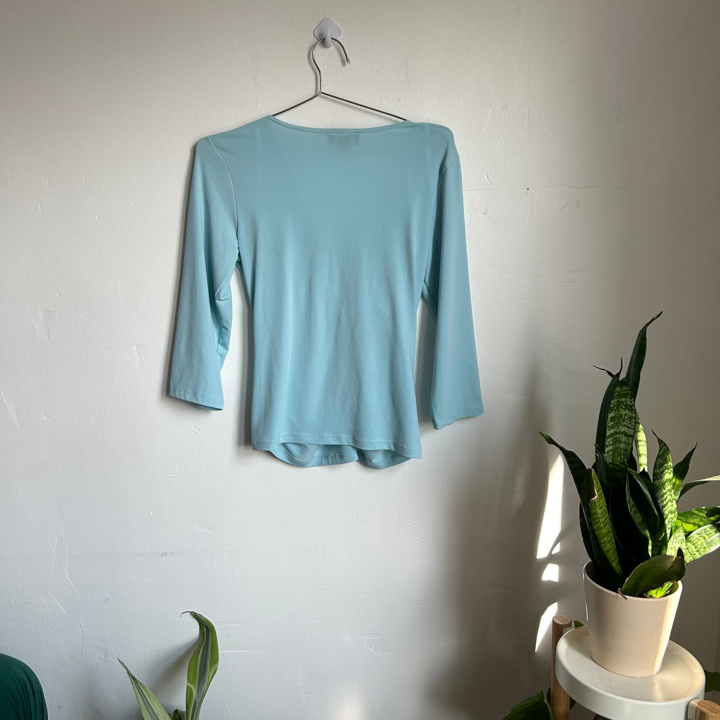 Y2k Ab Studio Blue Blouse