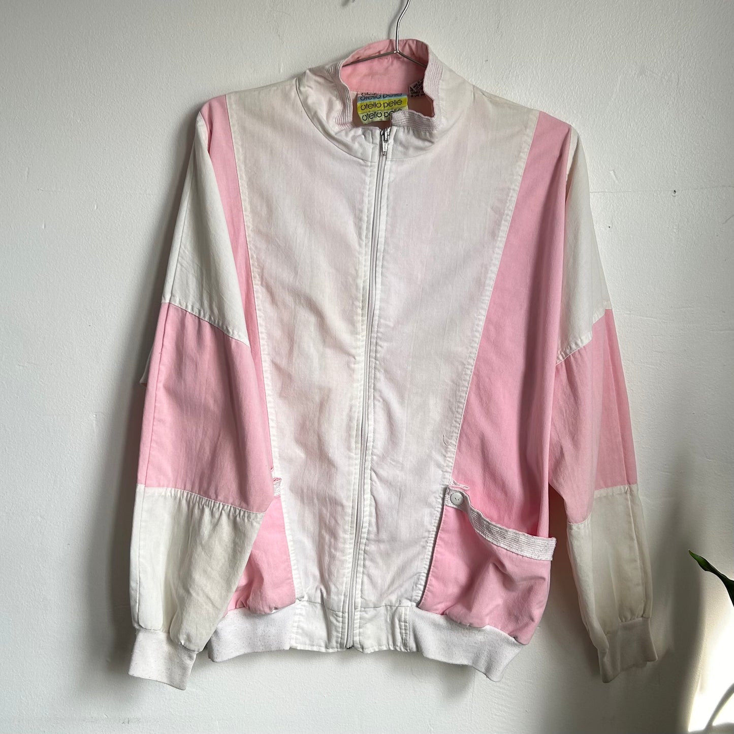 Classic Vintage Pink Windbreaker