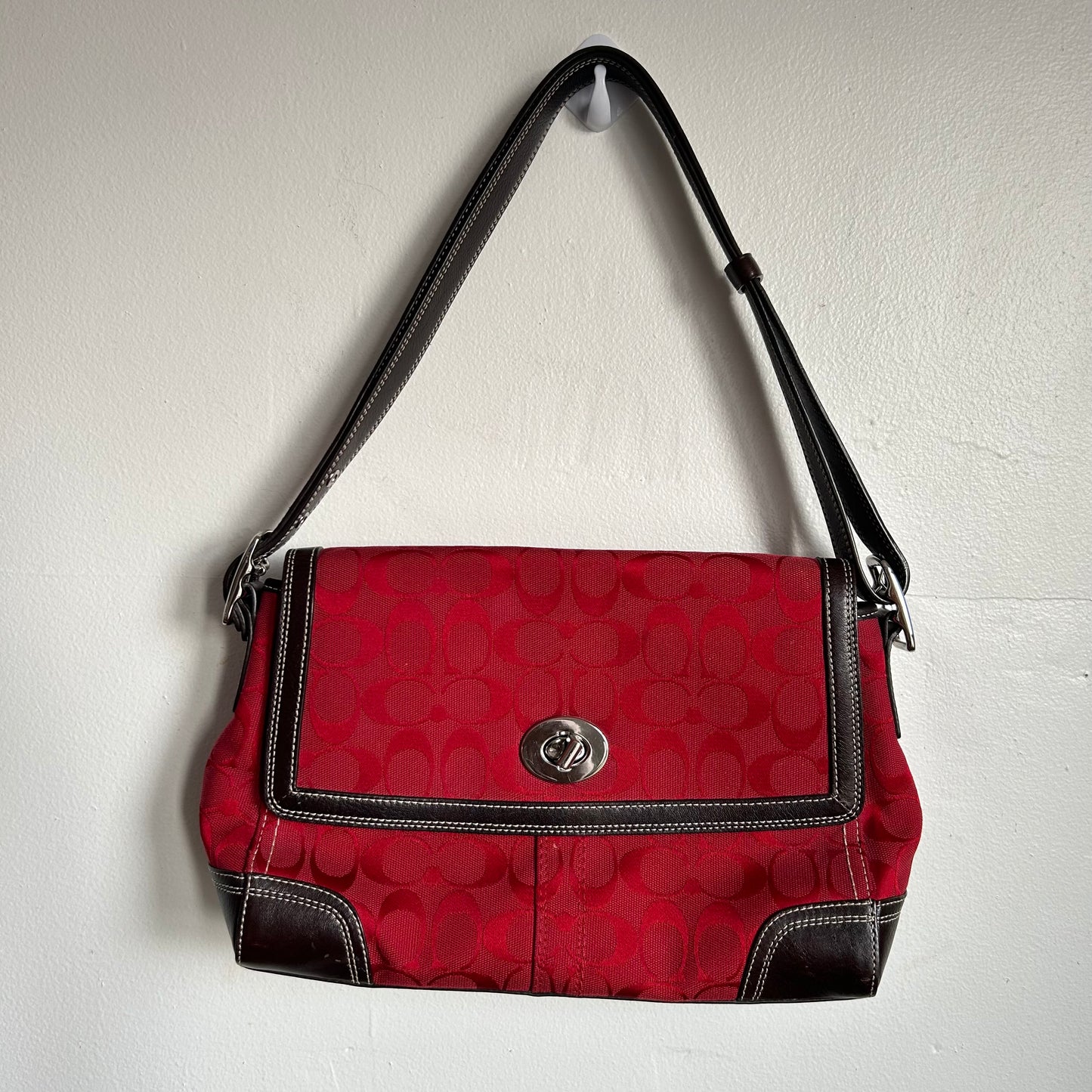 Coach Red y2k purse