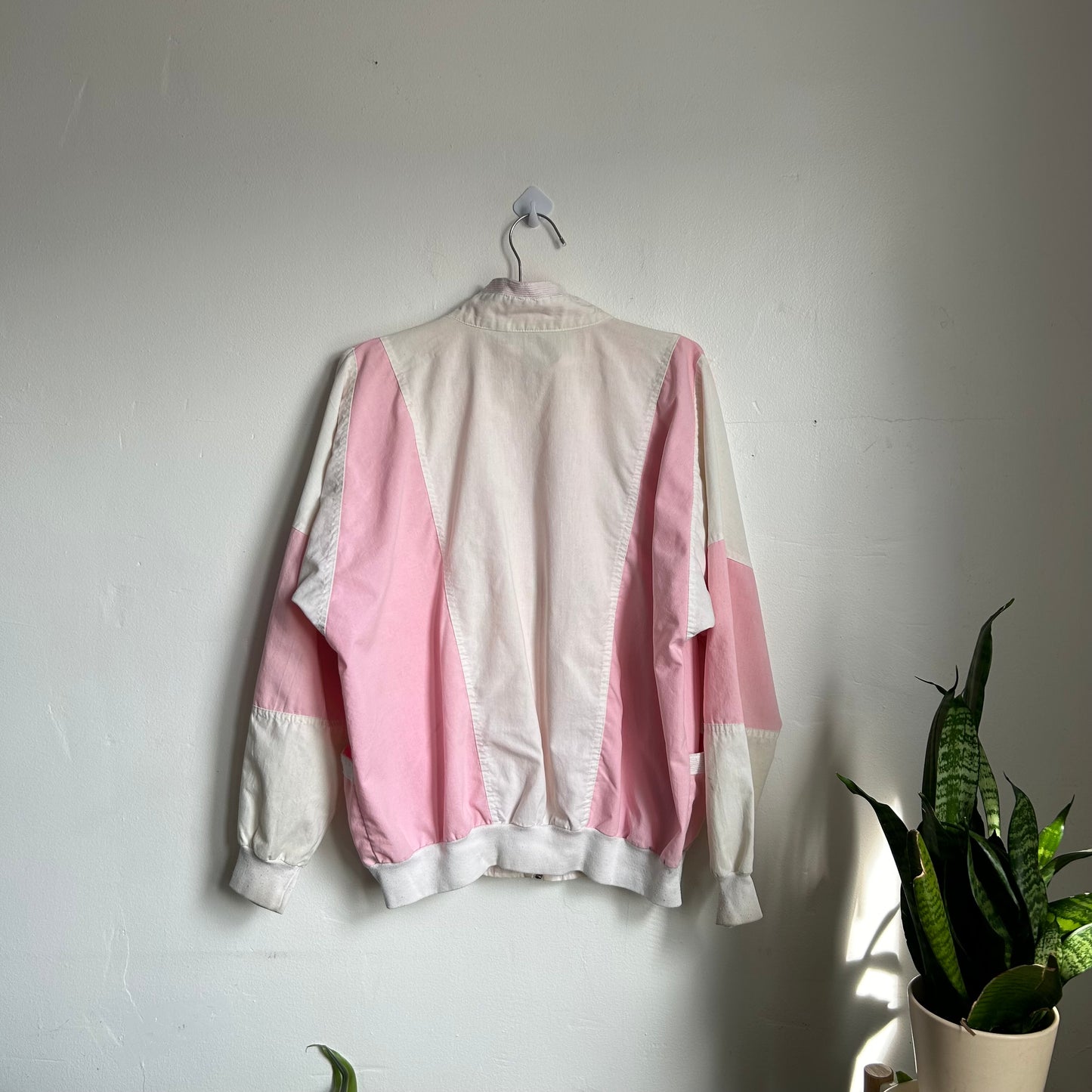 Classic Vintage Pink Windbreaker