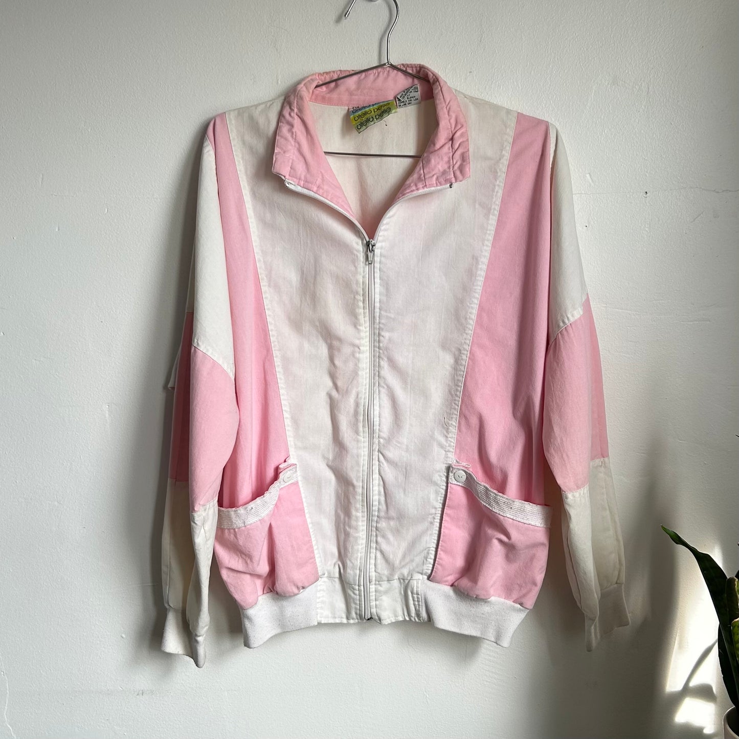 Classic Vintage Pink Windbreaker