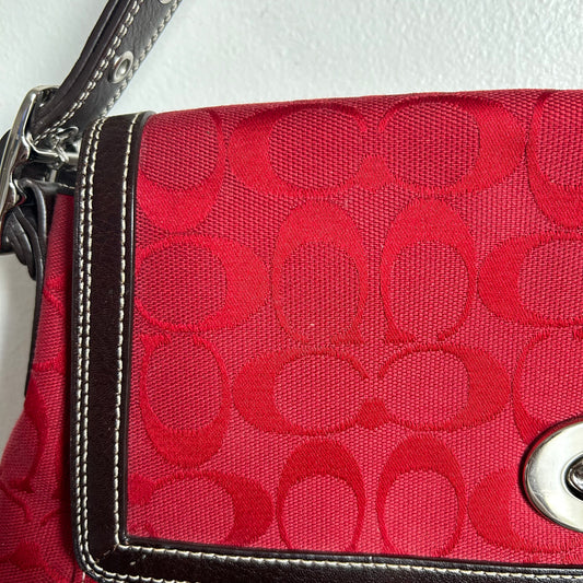 Coach Red y2k purse