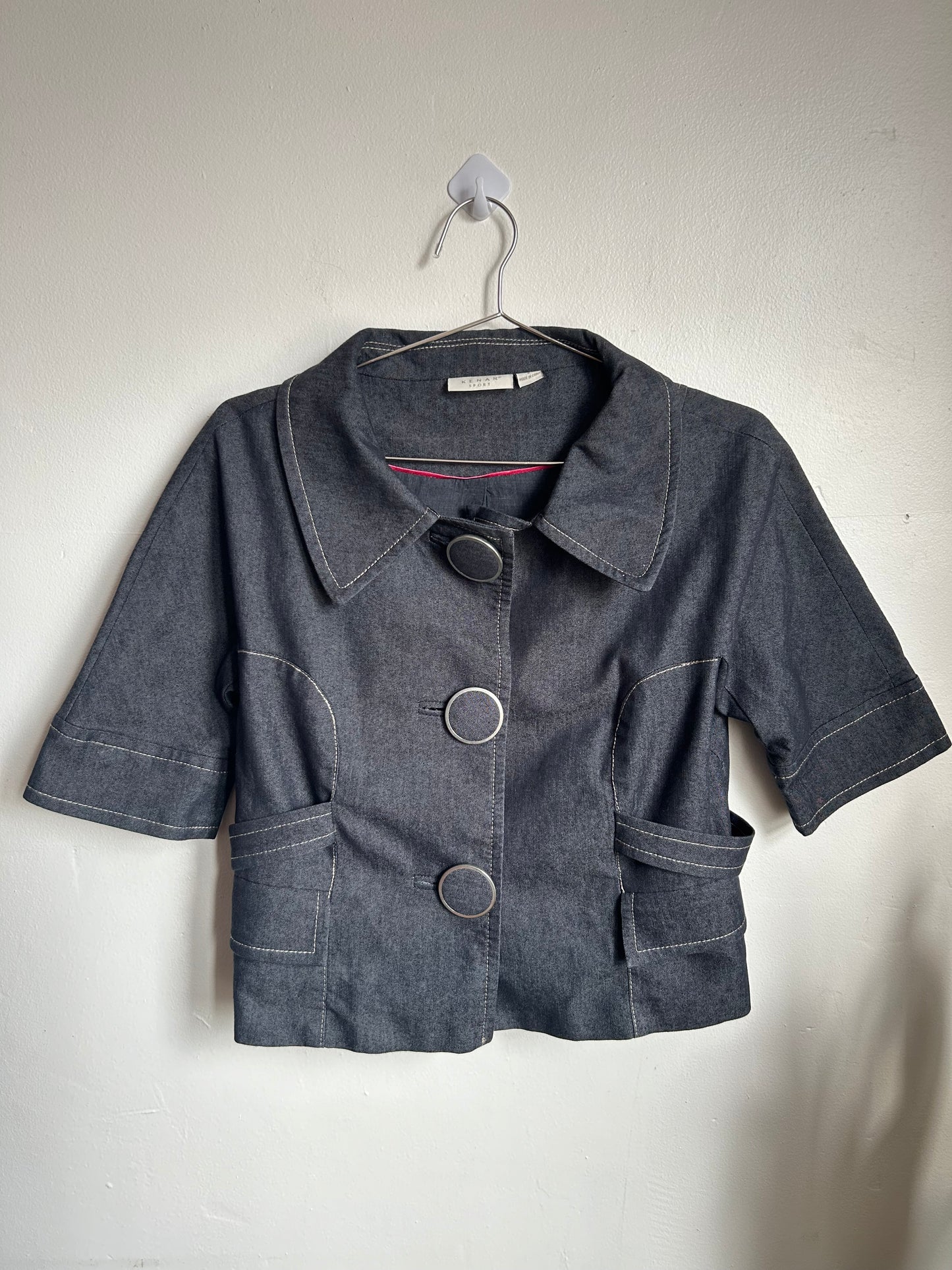 Kenar Sport Denim Blouse Jacket Classic Vintage