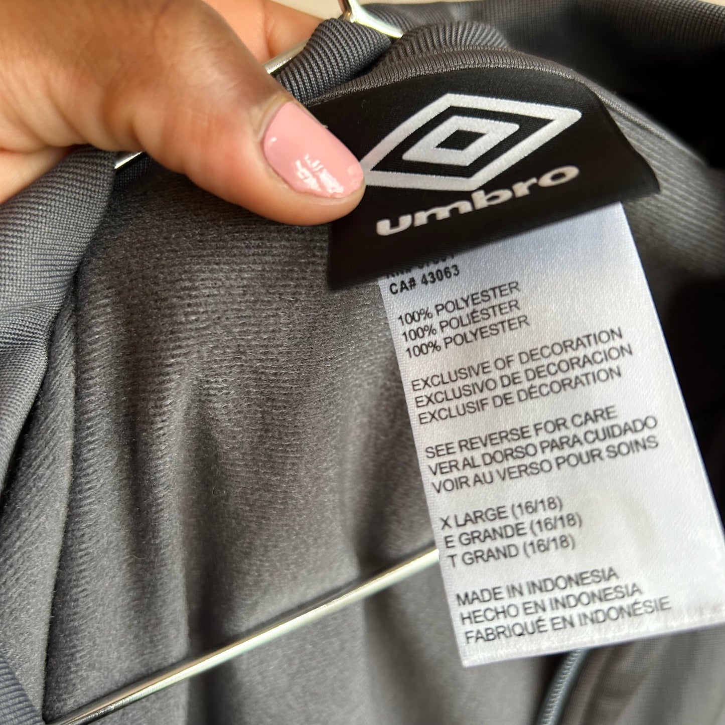 Umbro Grey Jacket