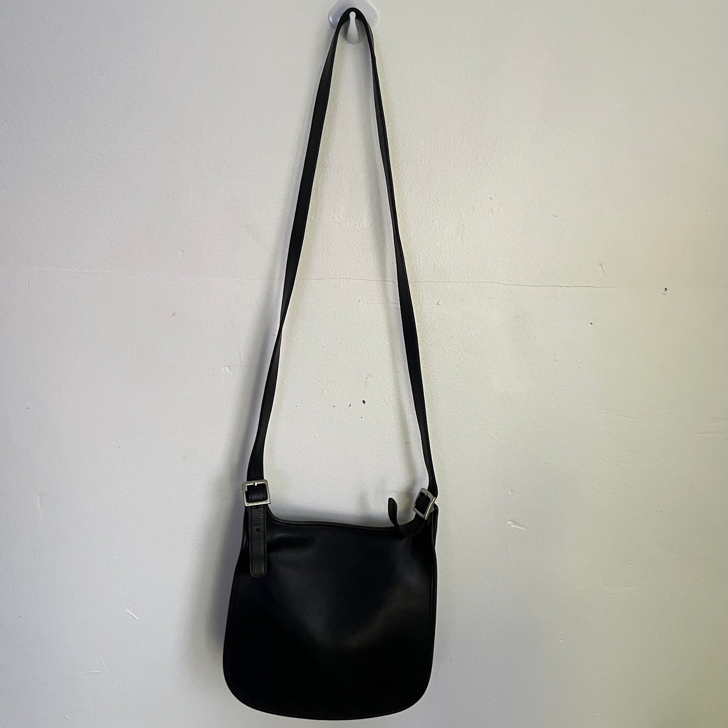 Classic Vintage Coach Black Shoulder Bag