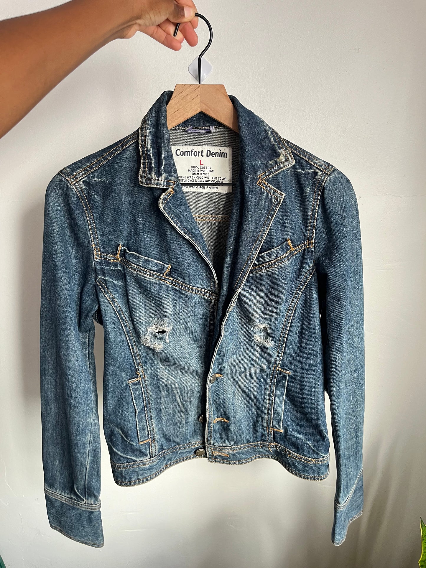 Comfort Denim Jean Jacket