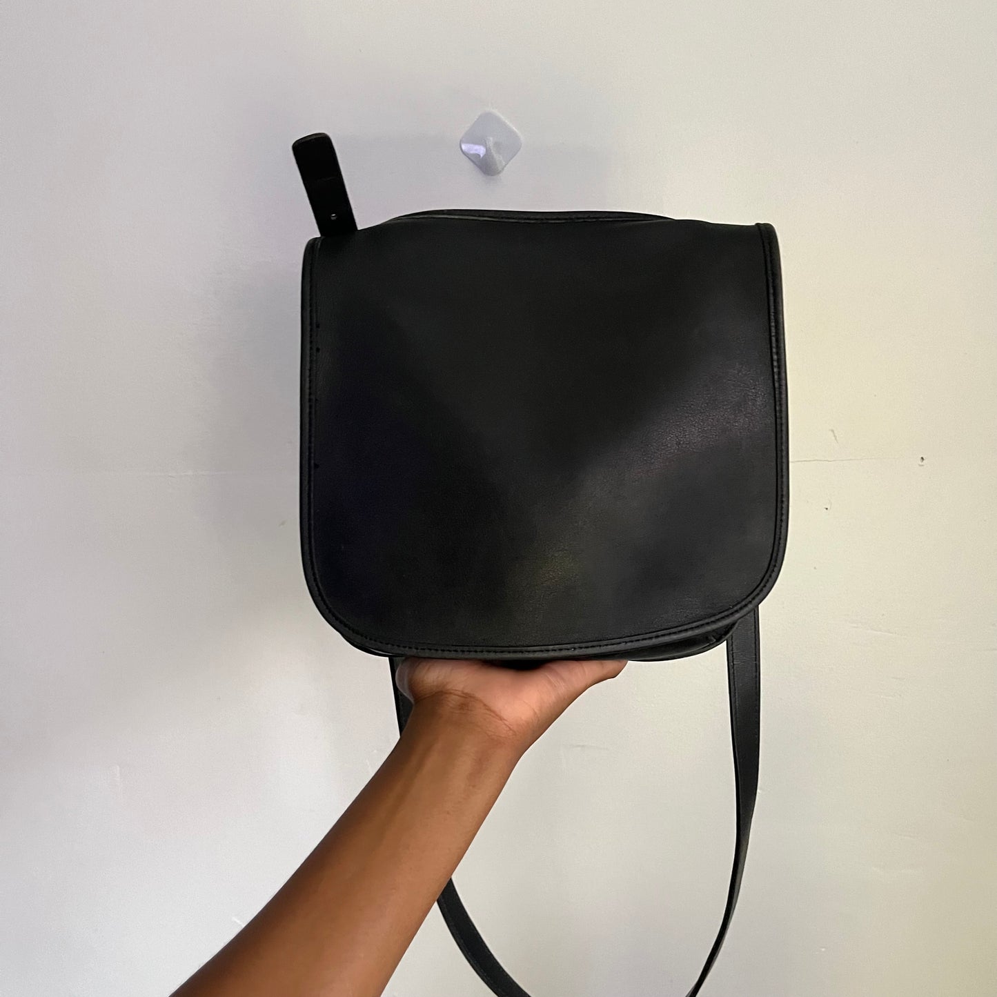 Classic Vintage Coach Black Shoulder Bag